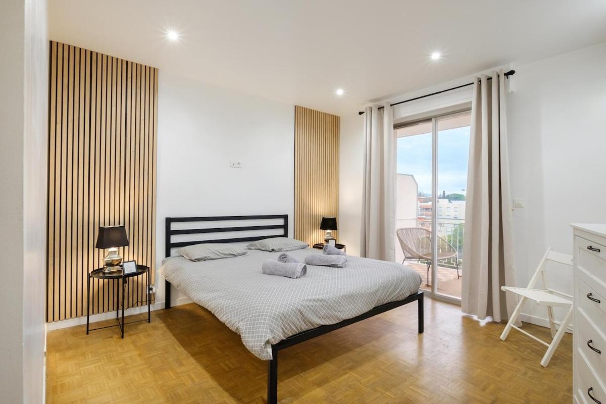 Le Millesime ~ Vue ~ Balcon ~ Parking Lägenhet Cagnes-sur-Mer Exteriör bild